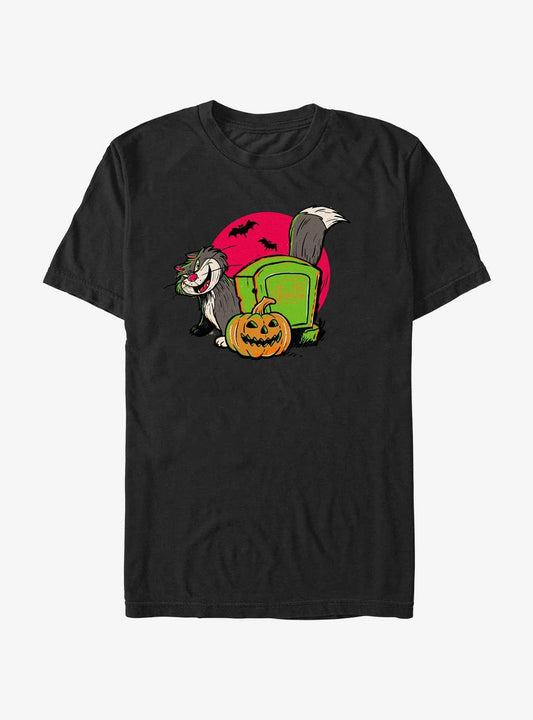 Disney100 Halloween Cinderella Lucifer Cat T-Shirt