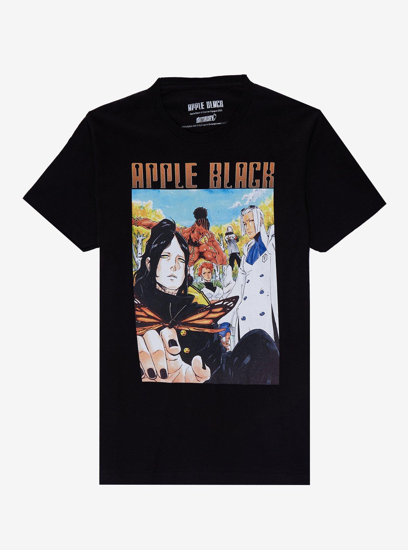 Apple Black Group Shot T-Shirt