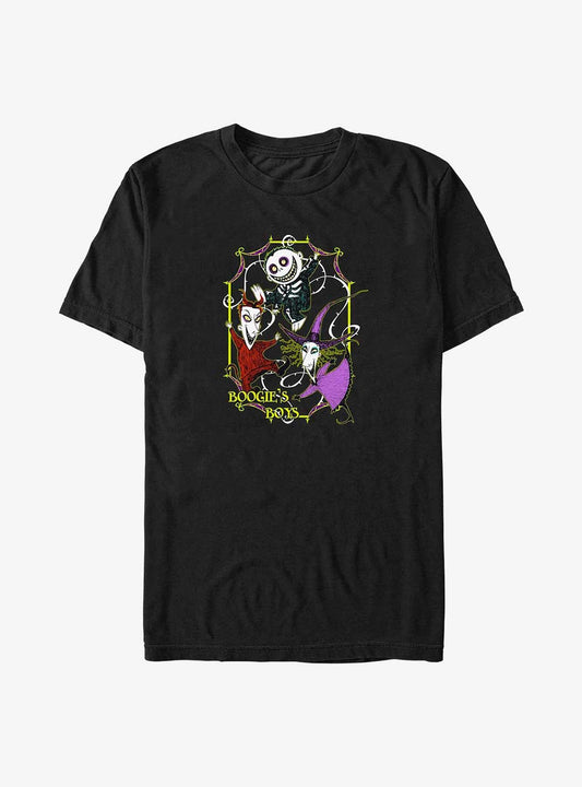 The Nightmare Before Christmas Boogie Gang Big Tall TShirt T-Shirt | Fan Favorite Artwork | Limited Christmas Style