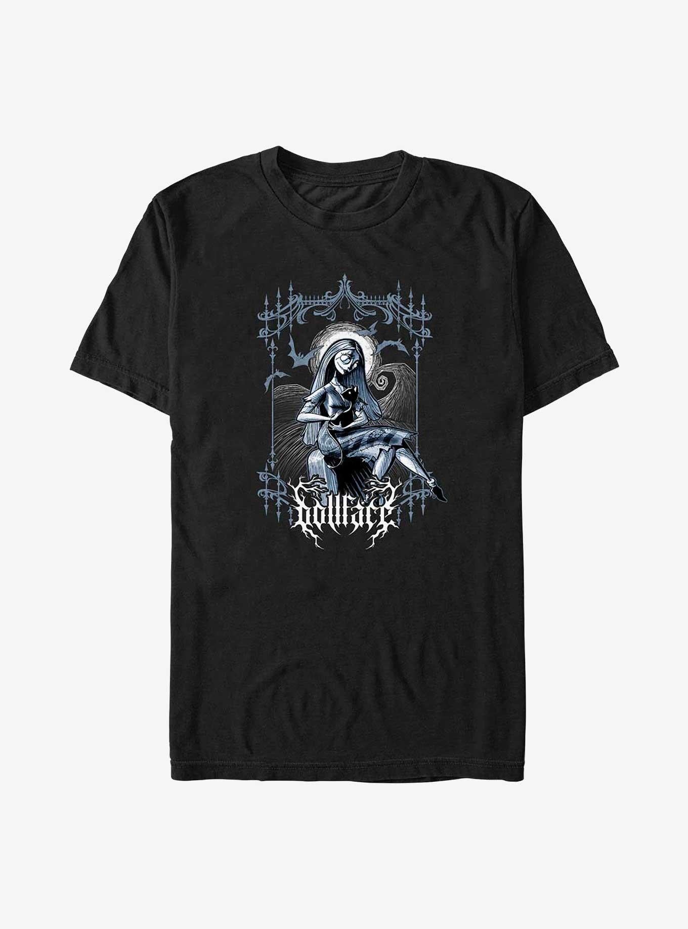 Disney The Nightmare Before Christmas Dollface Sally Big Tall TShirt T-Shirt | Fan Favorite Artwork | Perfect Holiday Gift
