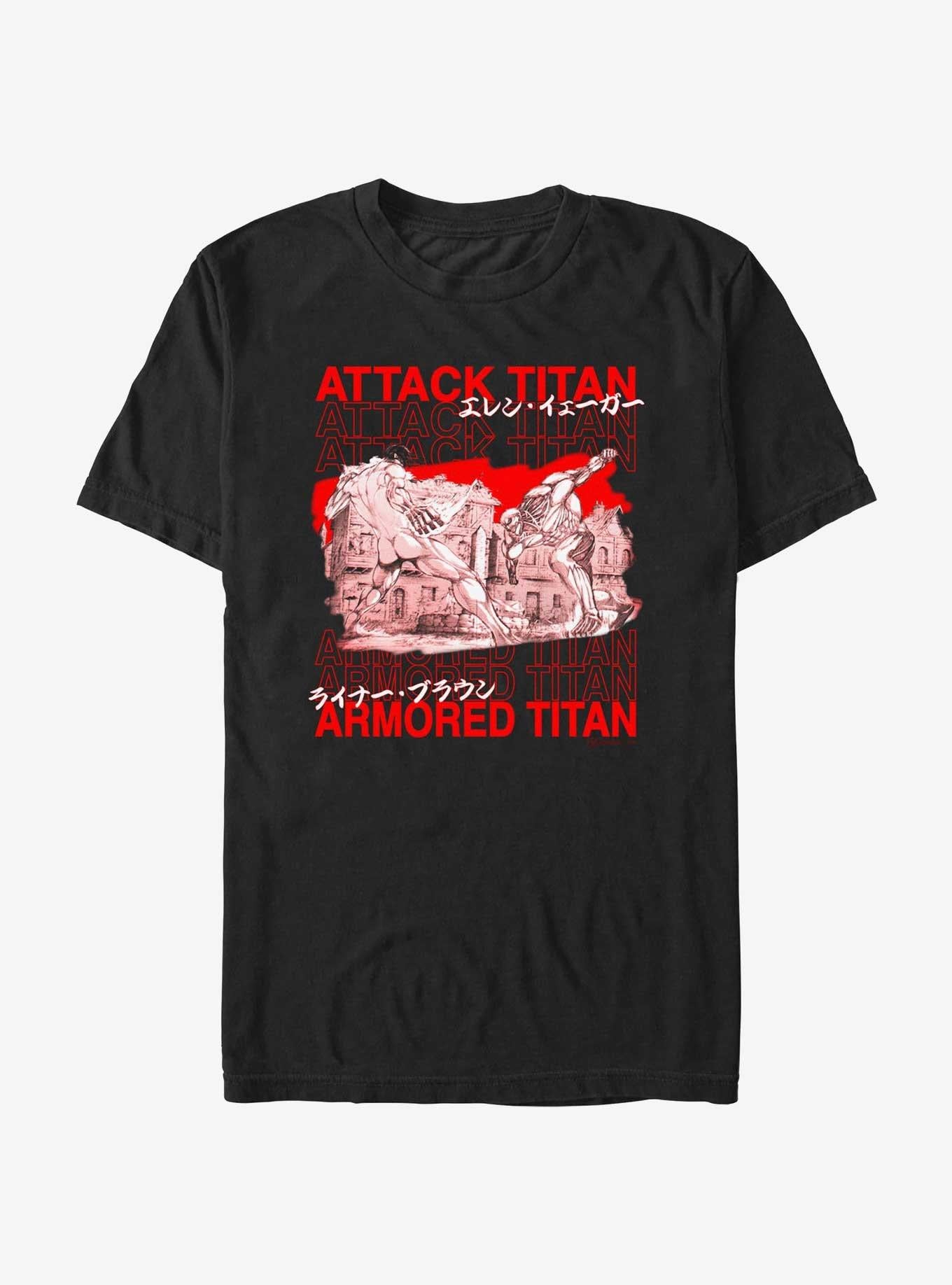 Attack On Titan Attack Vs Armored T-Shirt