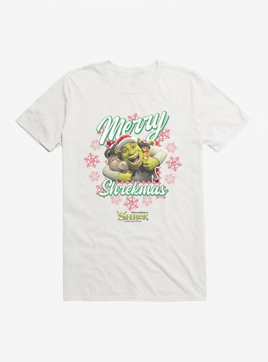 Shrek Merry Shrekmas T-shirt | Trendy Graphic Tee | Casual Unisex T-shirt