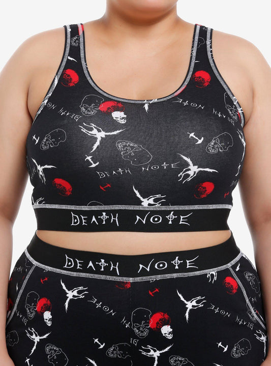 Death Note Ryuk Lounge Girls Crop Tank Top Plus Size