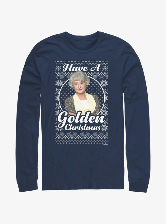 The Golden Girls Dorothy Ugly Christmas LongSleeve TShirt T-Shirt | Holiday Edition | Great For Christmas Season