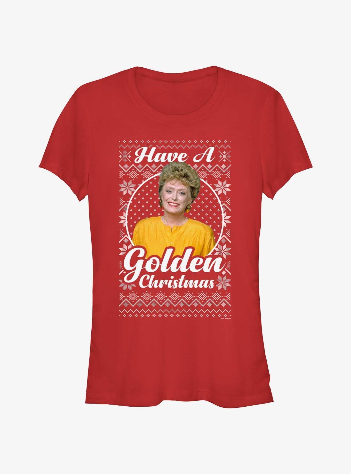 The Golden Girls Blanche Ugly Christmas Girls TShirt T-Shirt | Premium Graphic | Trending Festive Apparel