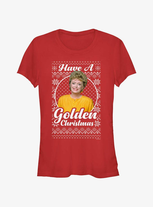 The Golden Girls Blanche Ugly Christmas Girls TShirt T-Shirt | Premium Graphic | Trending Festive Apparel