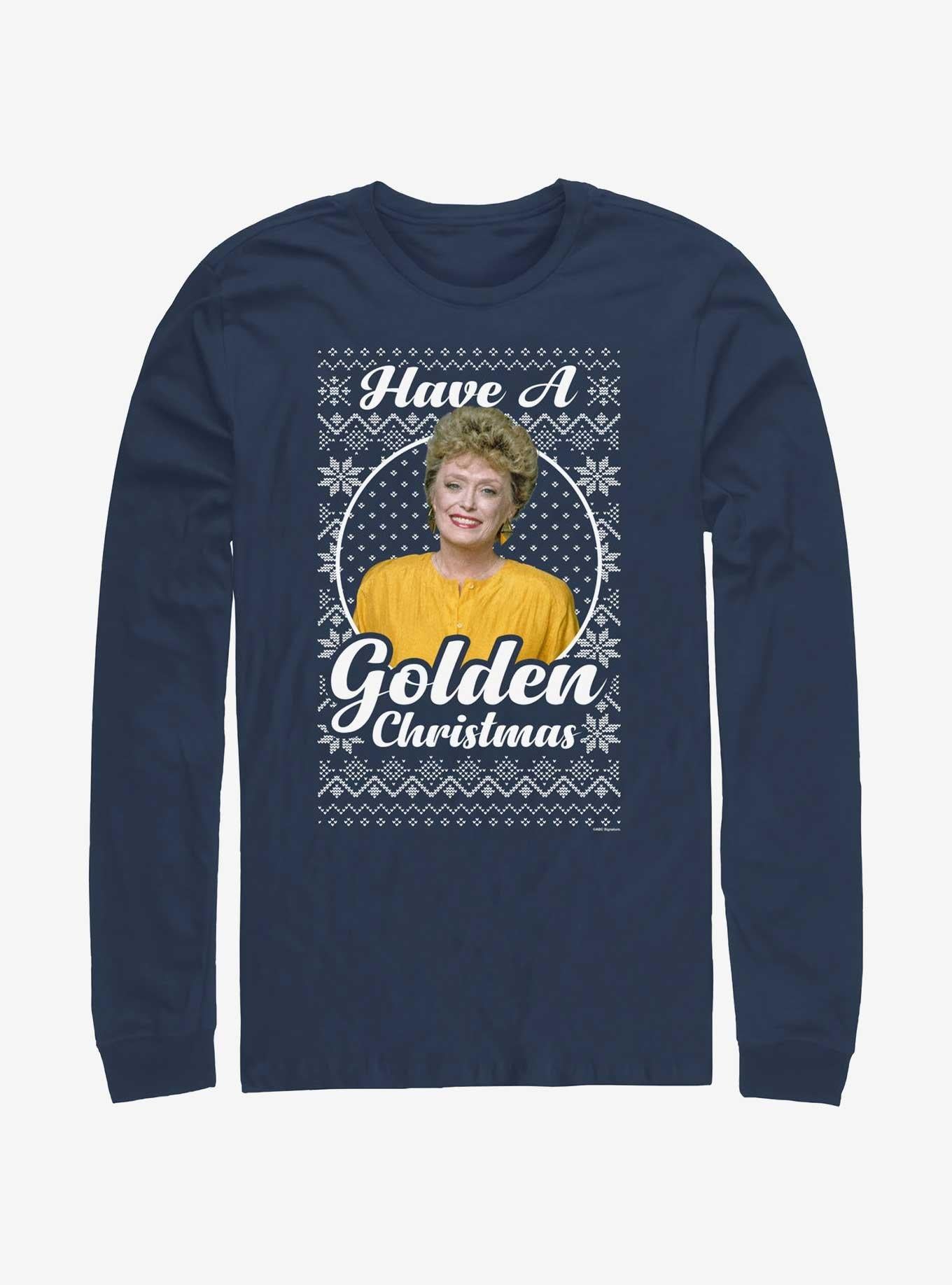The Golden Girls Blanche Ugly Christmas LongSleeve TShirt T-Shirt | Fan Favorite Artwork | Perfect Holiday Gift