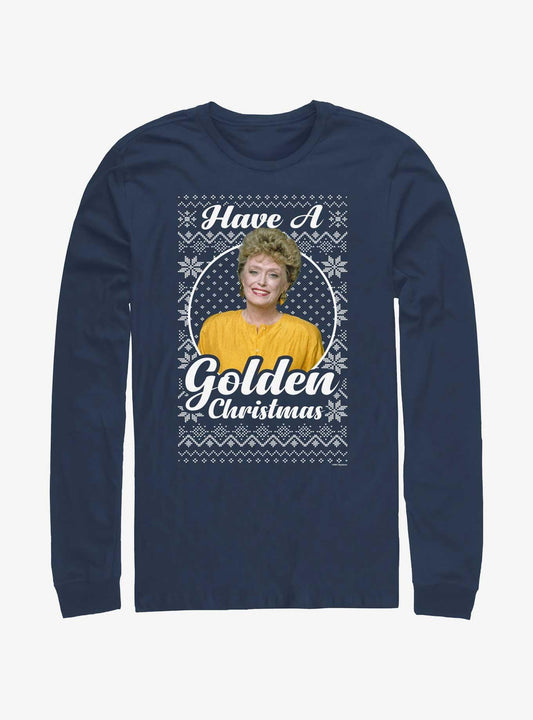 The Golden Girls Blanche Ugly Christmas LongSleeve TShirt T-Shirt | Fan Favorite Artwork | Perfect Holiday Gift