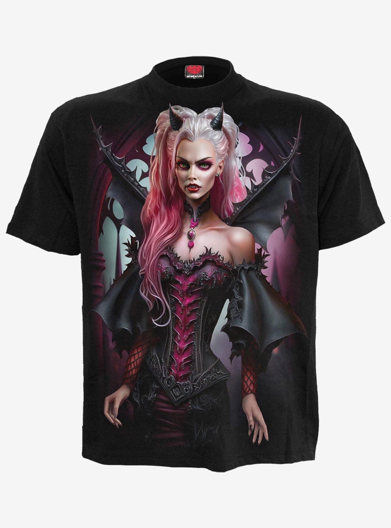 Spiral The Antibarb Front Print T-shirt Black | Trendy Graphic Tee | Casual Unisex T-shirt