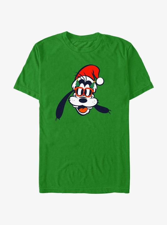 Disney Goofy Christmas Glasses TShirt T-Shirt | Seasonal Must-Have | Perfect For Daily Wear