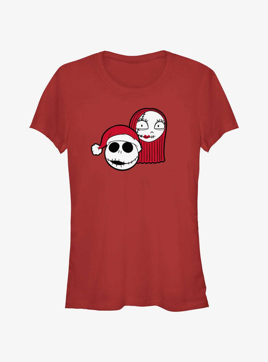 Disney The Nightmare Before Christmas Simple Jack Sally Girls TShirt T-Shirt | Premium Graphic | Limited Christmas Style