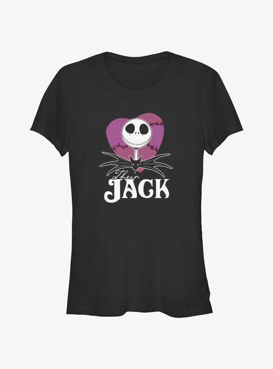 Disney The Nightmare Before Christmas Their Jack Girls TShirt T-Shirt | High-Quality Print | Perfect Holiday Gift