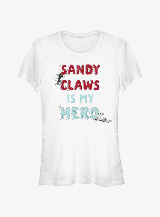 Disney The Nightmare Before Christmas My Hero Sandy Claws Girls TShirt T-Shirt | Best-Selling Design | Perfect For Daily Wear