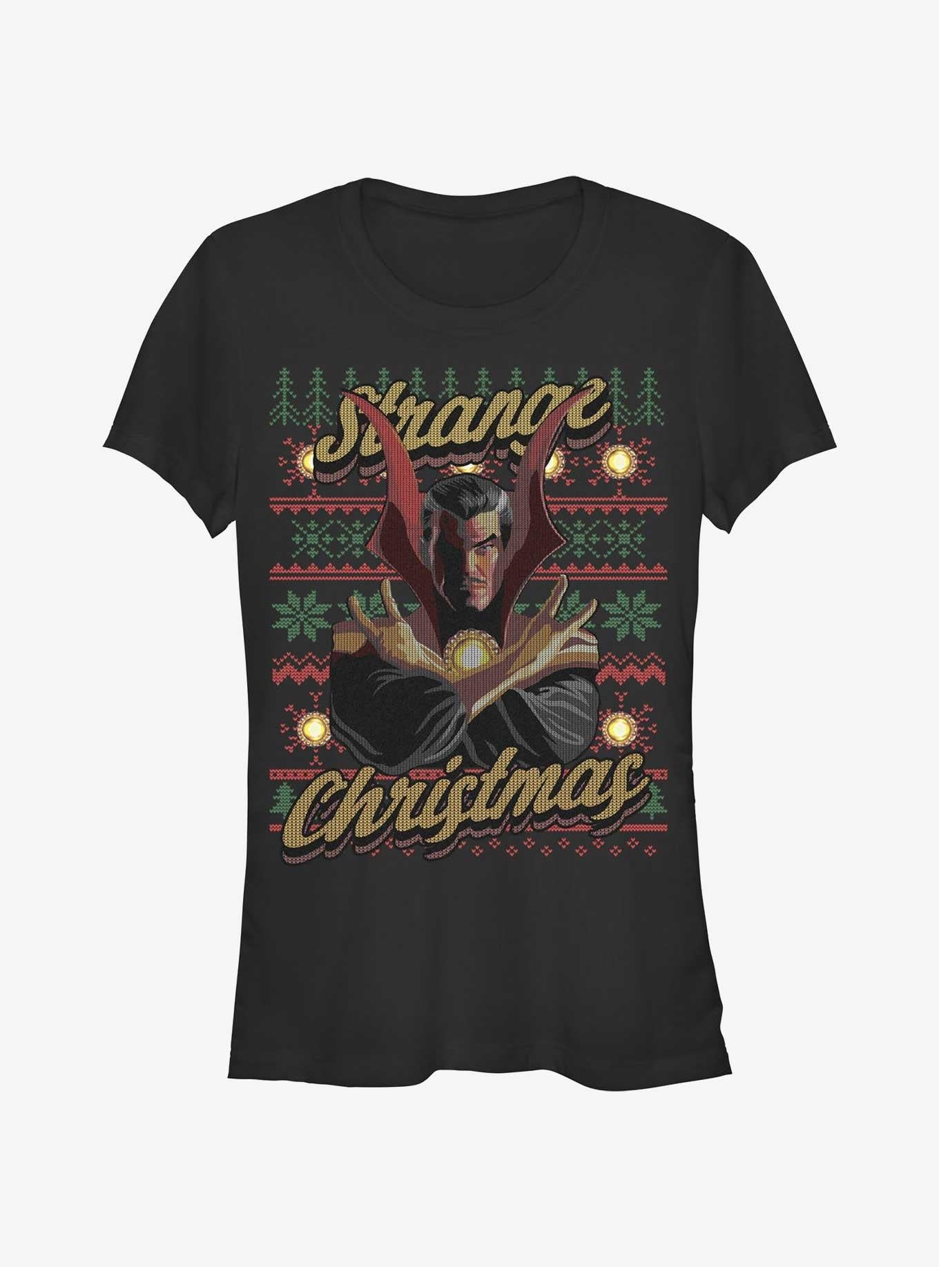 Marvel Doctor Strange Ugly Christmas Girls TShirt T-Shirt | Fan Favorite Artwork | Perfect For Daily Wear