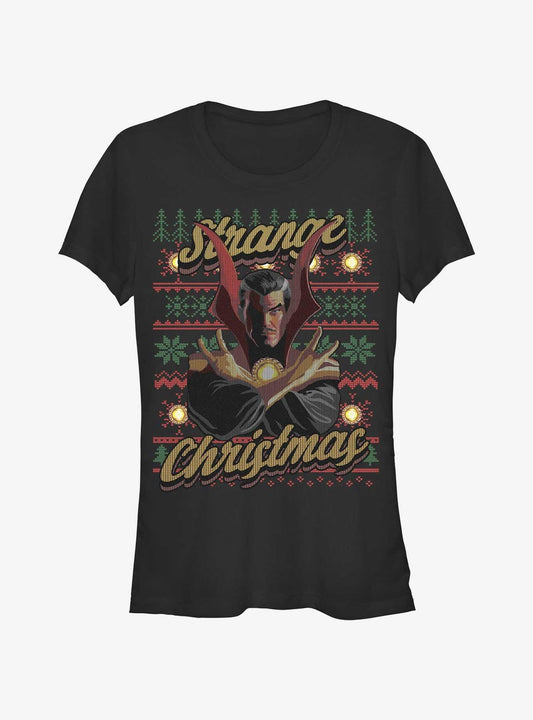 Marvel Doctor Strange Ugly Christmas Girls TShirt T-Shirt | Fan Favorite Artwork | Perfect For Daily Wear