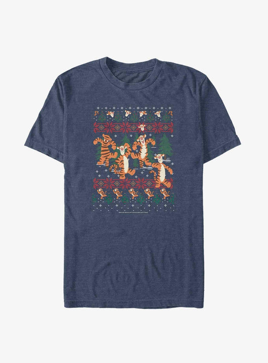 Disney Winnie The Pooh Tigger In The Woods Christmas Big Tall TShirt T-Shirt | Best-Selling Design | Perfect For Daily Wear
