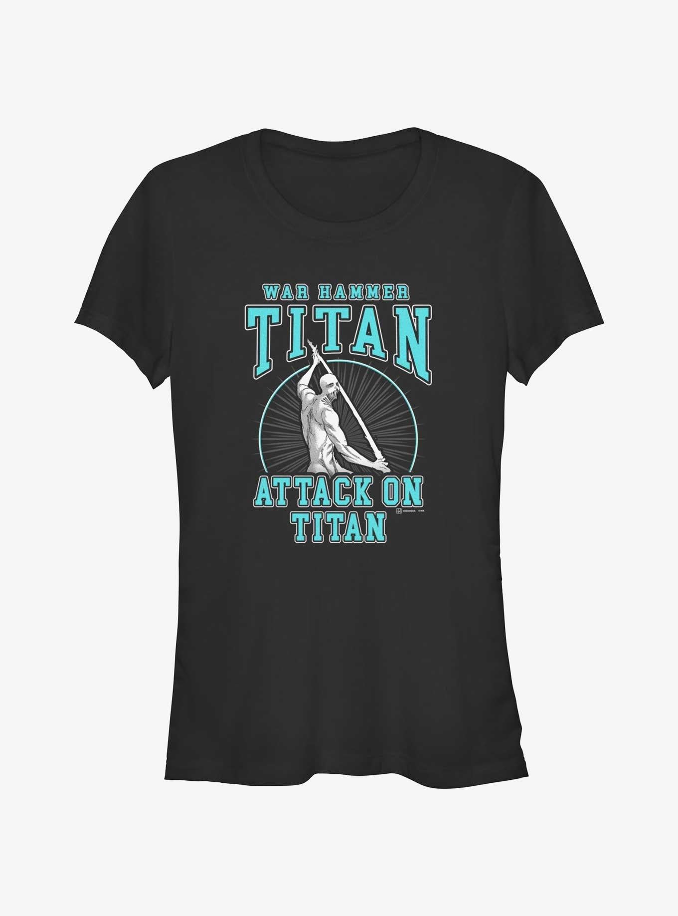Attack on Titan War Hammer Titan Lara Tybur Girls T-Shirt
