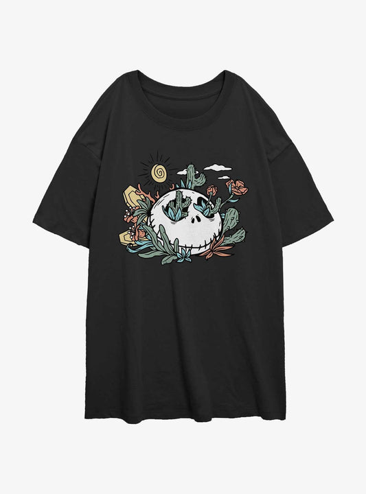 The Nightmare Before Christmas Death Valley Jack Girls Oversized TShirt T-Shirt | Best-Selling Design | Great For Christmas Season