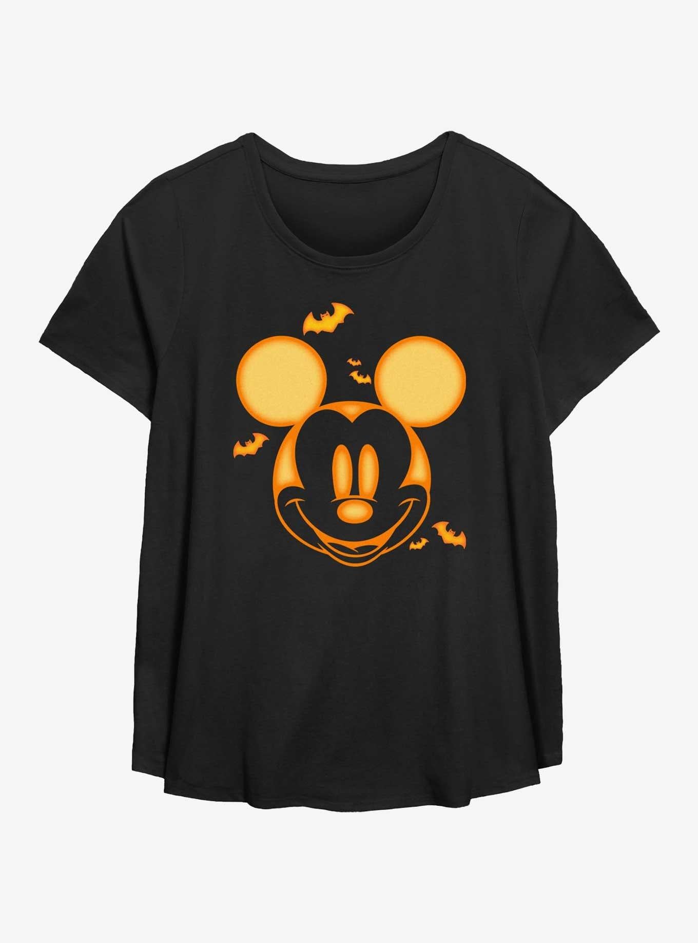 Disney Mickey Mouse Mickey Pumpkin Girls T-Shirt Plus Size