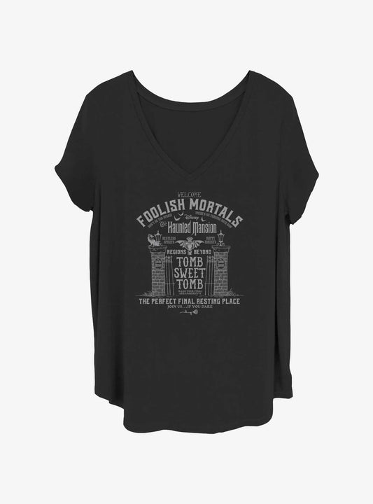 Disney The Haunted Mansion Tomb Sweet Tomb Girls T-Shirt Plus Size