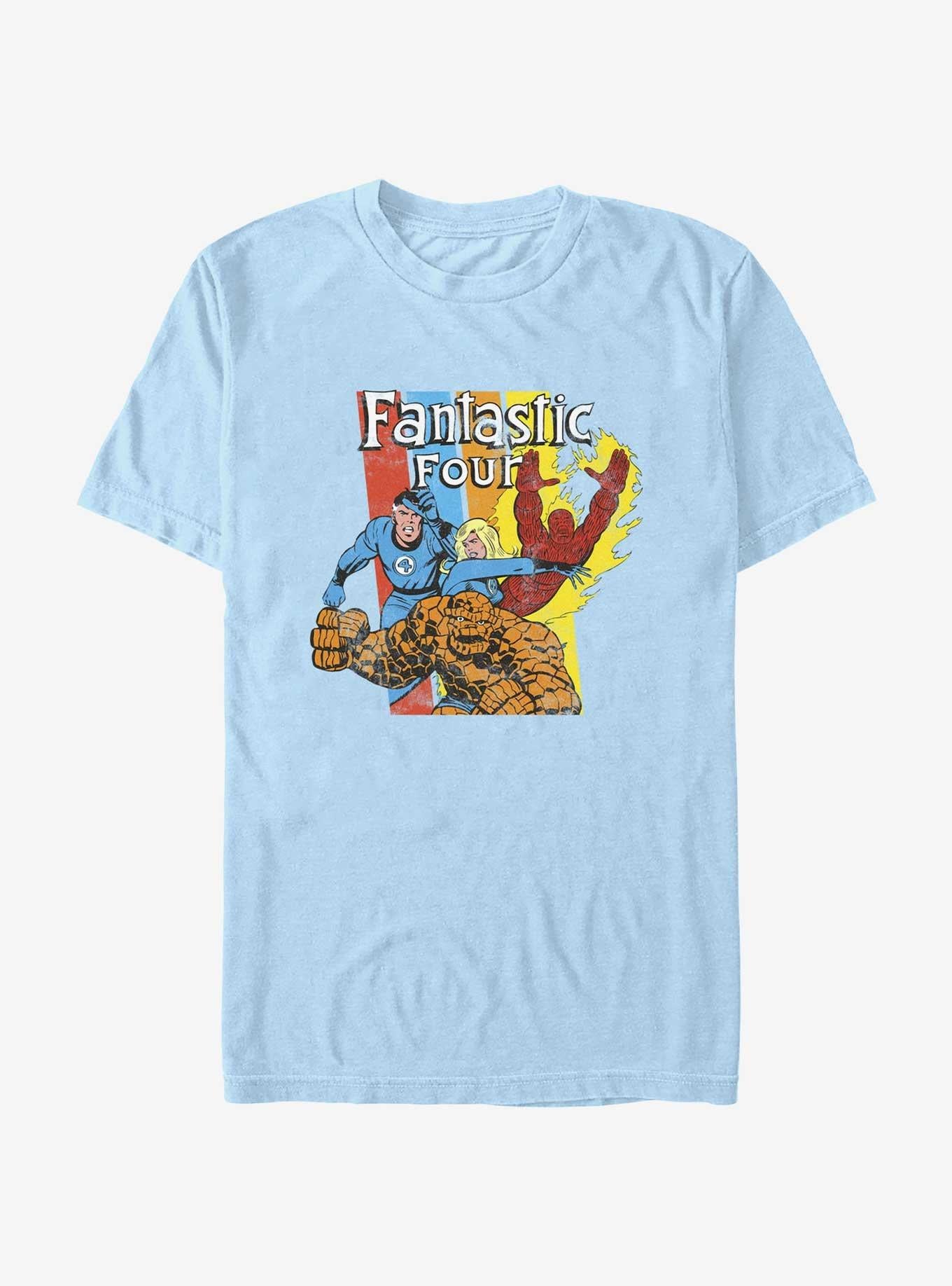 Marvel Fantastic Four Fantastic 4 Stripes T-Shirt T-Shirt – Top Trending Graphic | Must-Have Style
