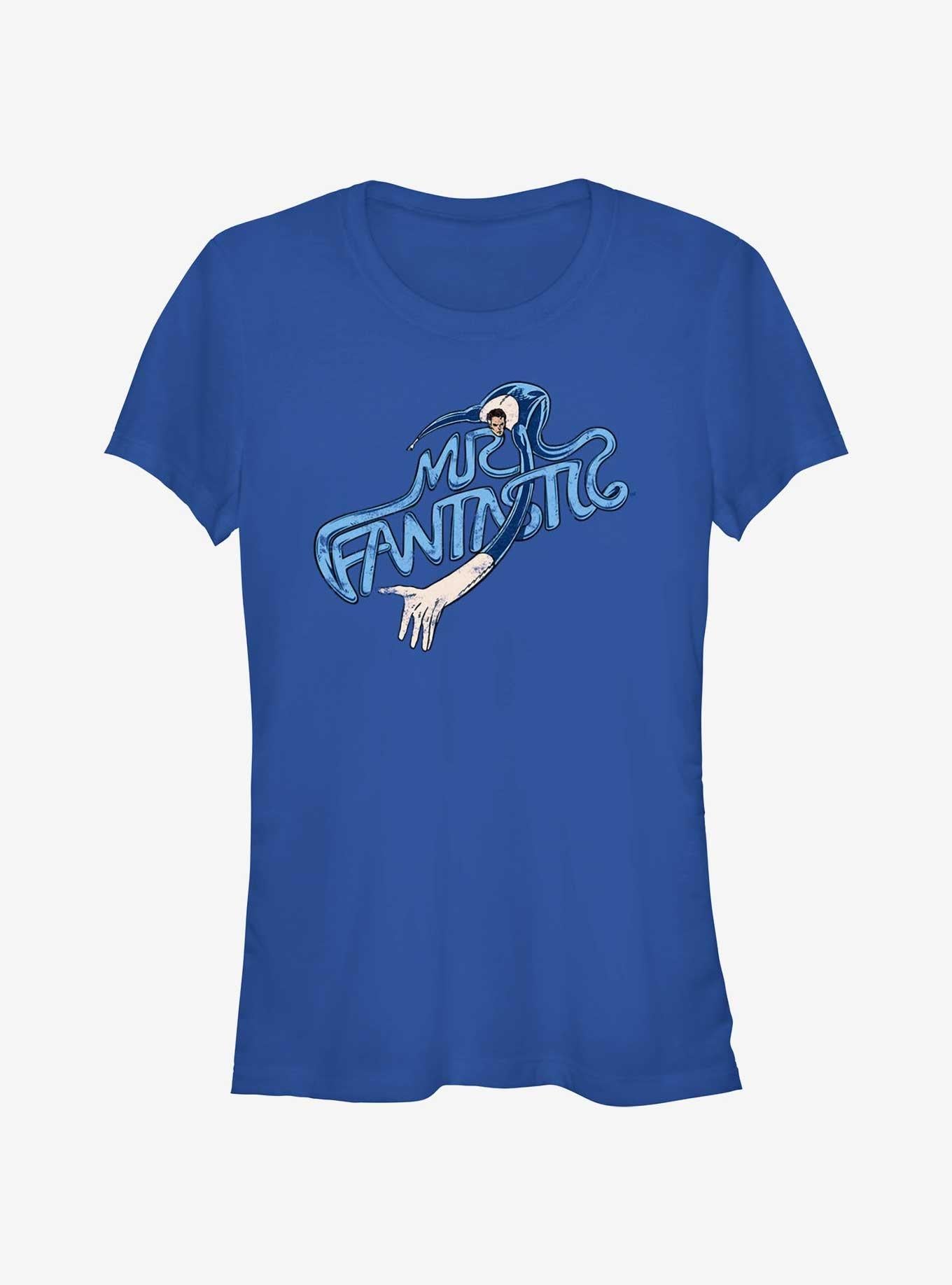 Marvel Fantastic Four Mr Fantastic Stretch Girls T-Shirt T-Shirt – Unique Character Design | Perfect for Daily Wear