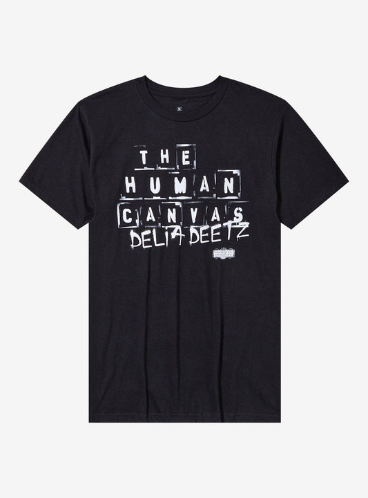 Beetlejuice Beetlejuice Delia Deetz The Human Canvas TShirt Graphic Tee | Graphic Tee | Unisex Shirt | Soft Comfortable Wear