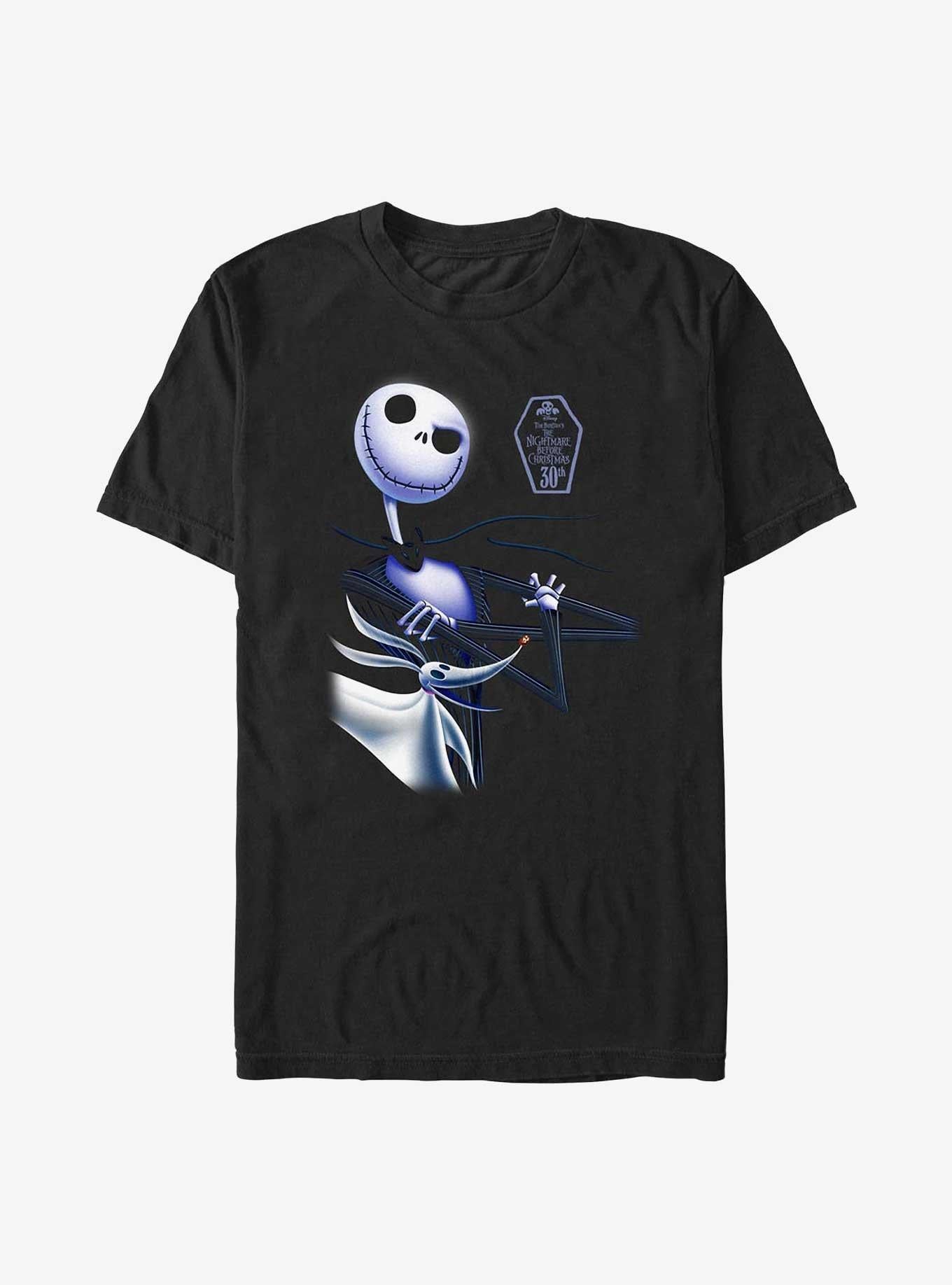 The Nightmare Before Christmas Jack Profile Big Tall TShirt T-Shirt | Best-Selling Design | Perfect For Daily Wear