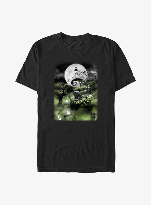 The Nightmare Before Christmas Scary Night Big Tall TShirt T-Shirt | Top Trending Graphic | Great For Christmas Season