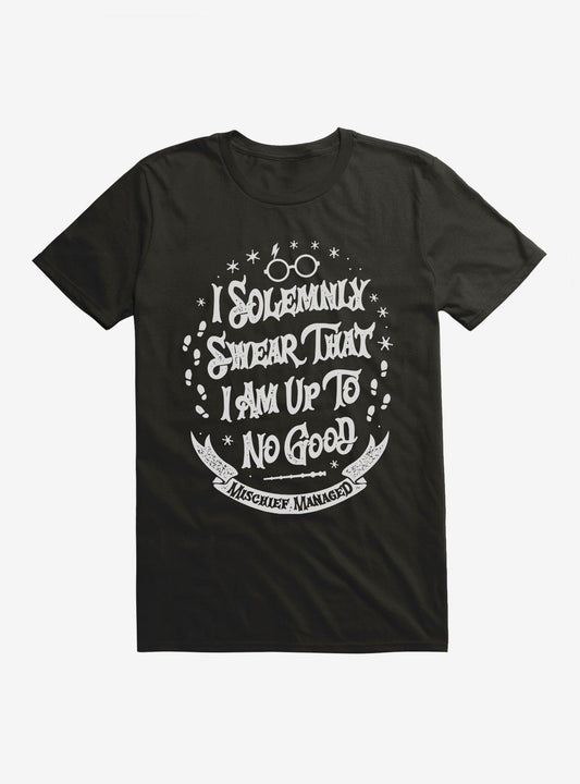 Harry Potter Solemnly Swear No Good TShirt T-Shirt | Top Trending Graphic | Great For Christmas Season