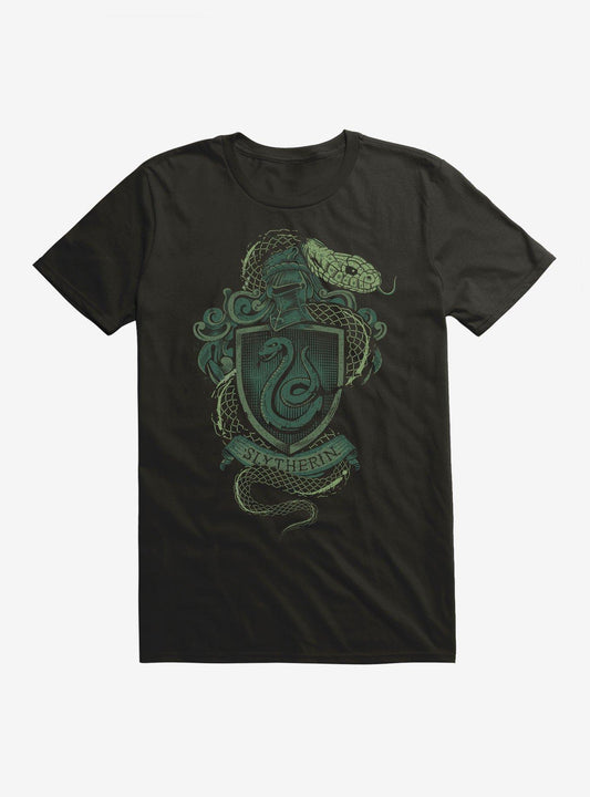 Harry Potter Slytherin Crest TShirt T-Shirt | Top Trending Graphic | Great For Christmas Season