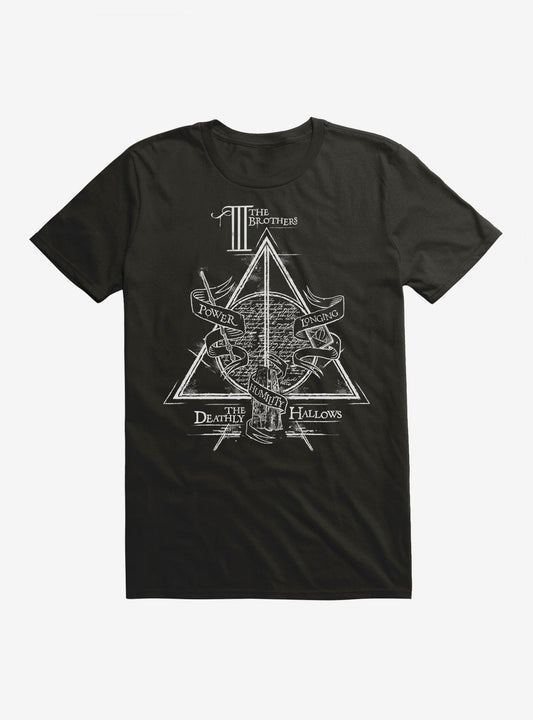 Extra Soft Harry Potter The Deathly Hallows T-Shirt T-Shirt – Official Fan Merchandise | Trending Now