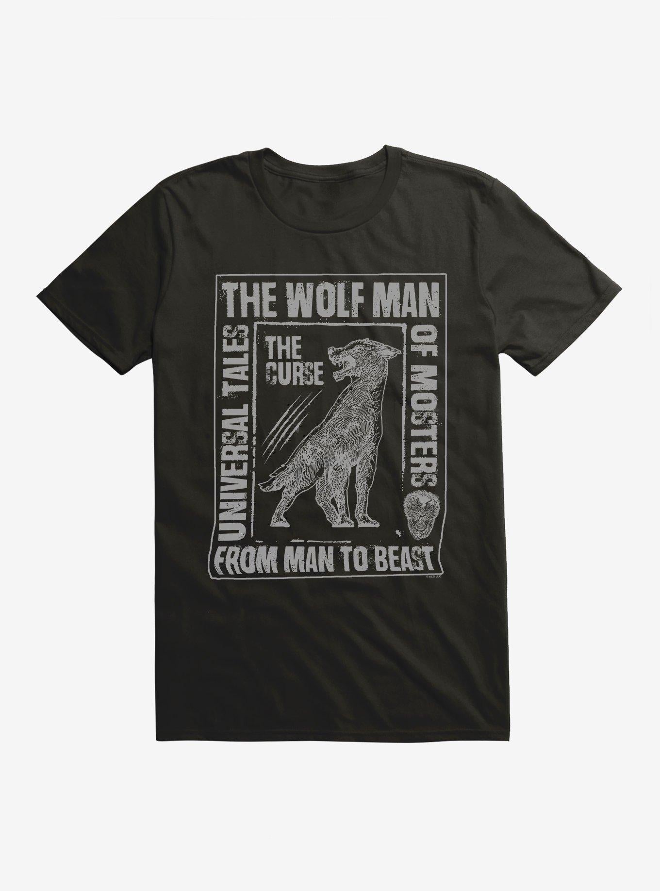 Universal Monsters The Wolf Man Tales Of The Beast T-Shirt
