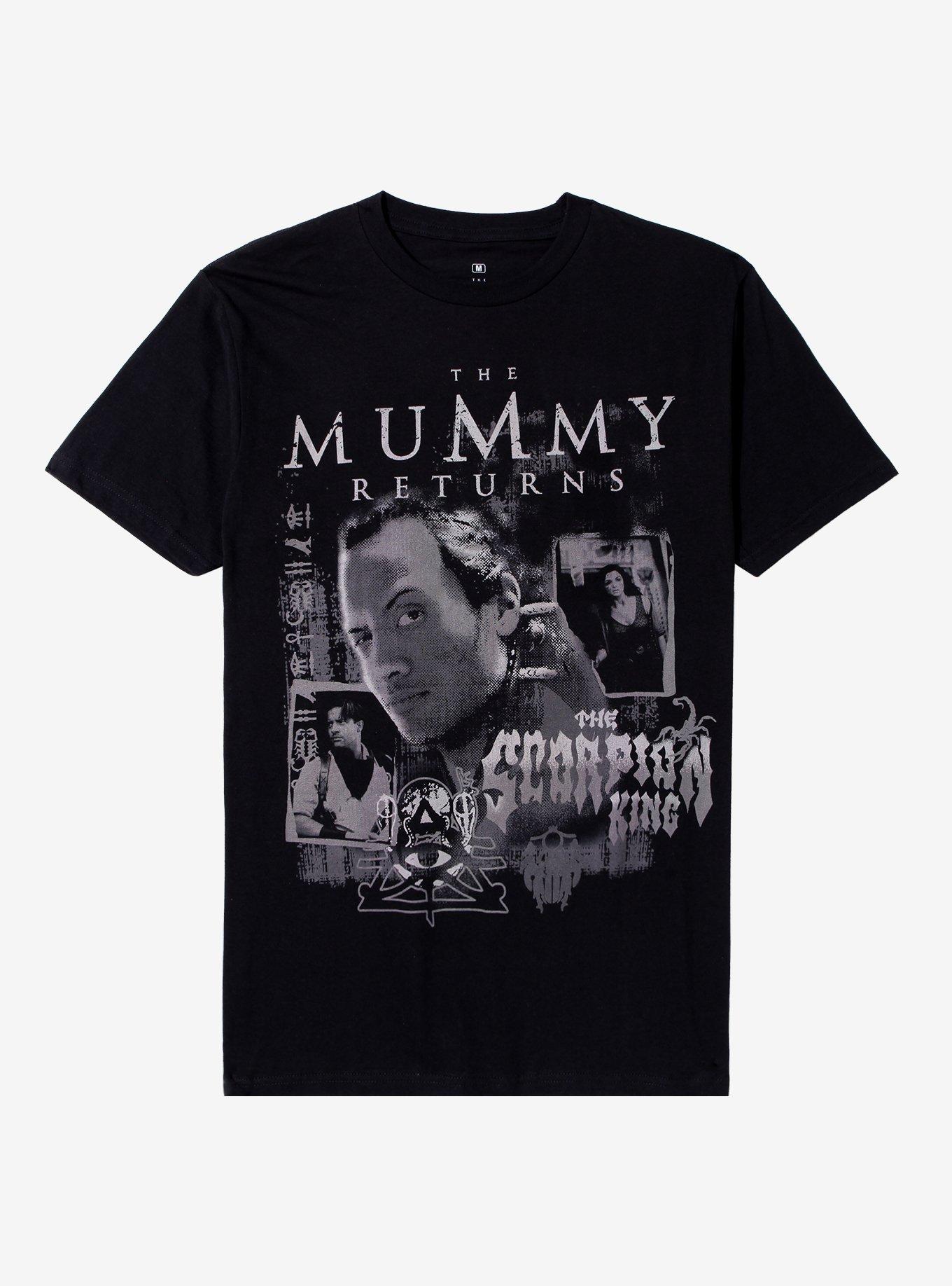 The Mummy Returns Collage TShirt Graphic Tee | Graphic Tee | Unisex Shirt | High-Quality Print