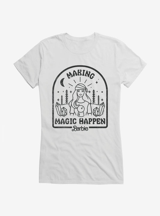 Barbie Halloween Making Magic Happen Girls T-Shirt
