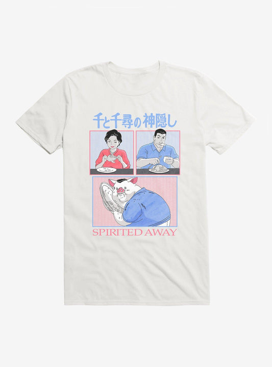 Studio Ghibli Spirited Away Chicken Dishes T-Shirt