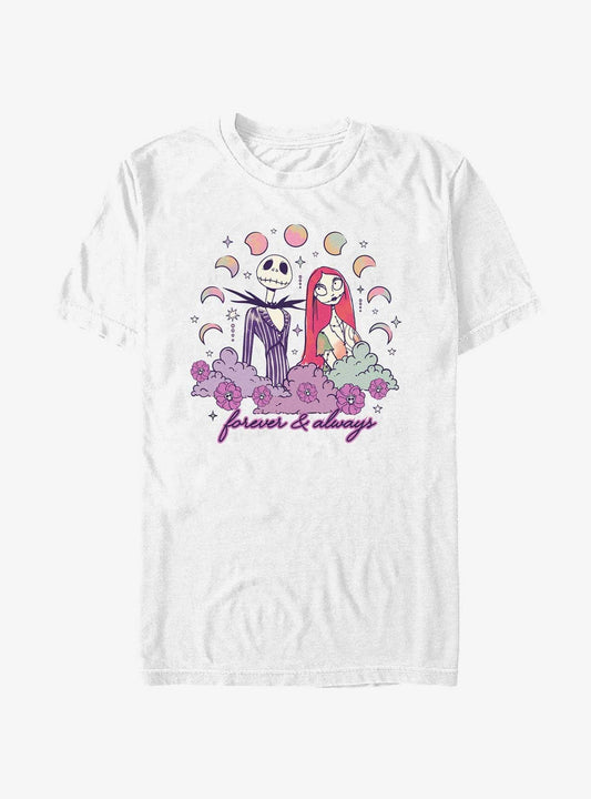 The Nightmare Before Christmas Jack Sally Forever And Always TShirt T-Shirt | Cute Festive Style | Perfect For Daily Wear