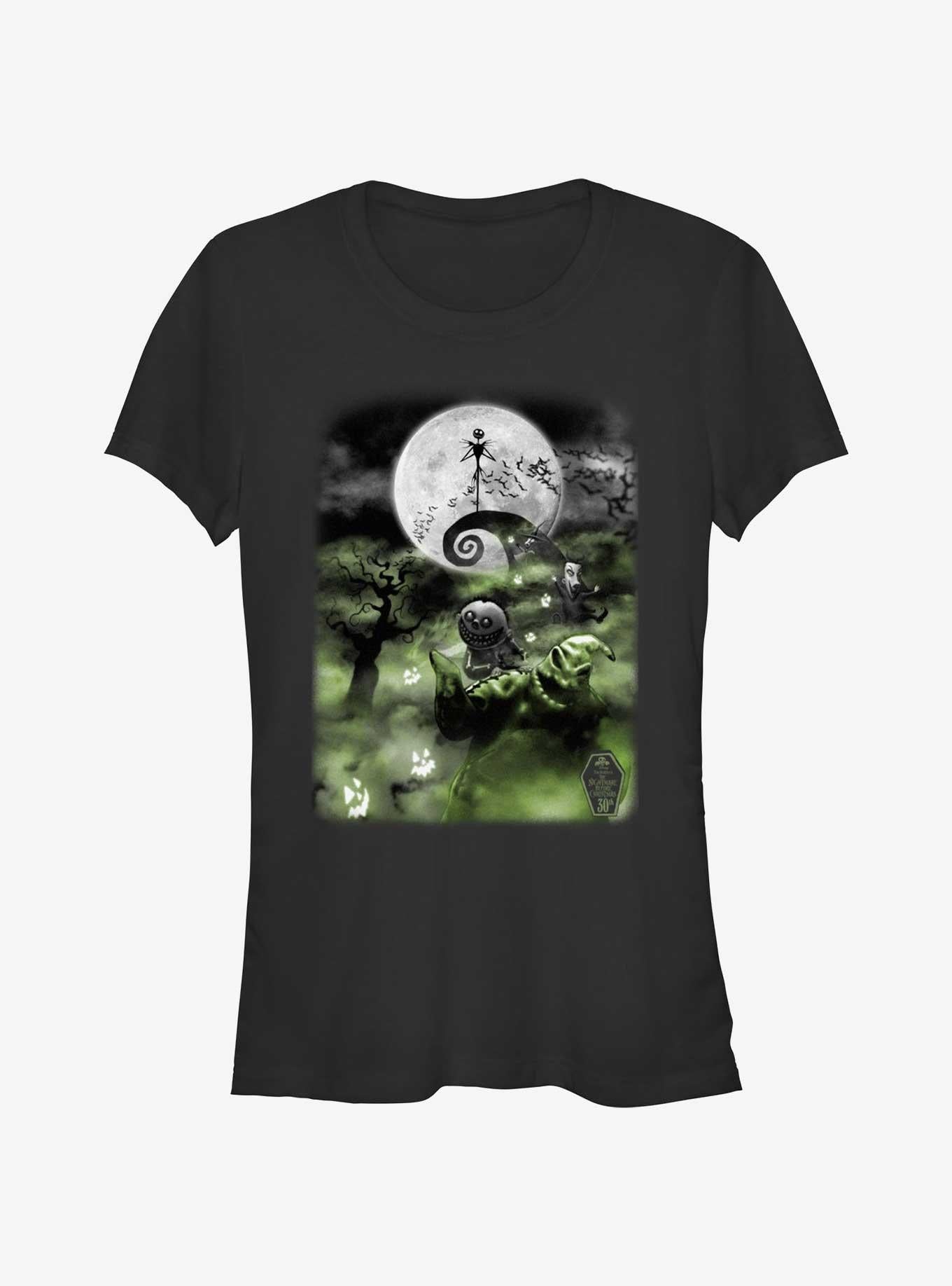 The Nightmare Before Christmas Scary Night Girls TShirt T-Shirt | Holiday Edition | Limited Christmas Style
