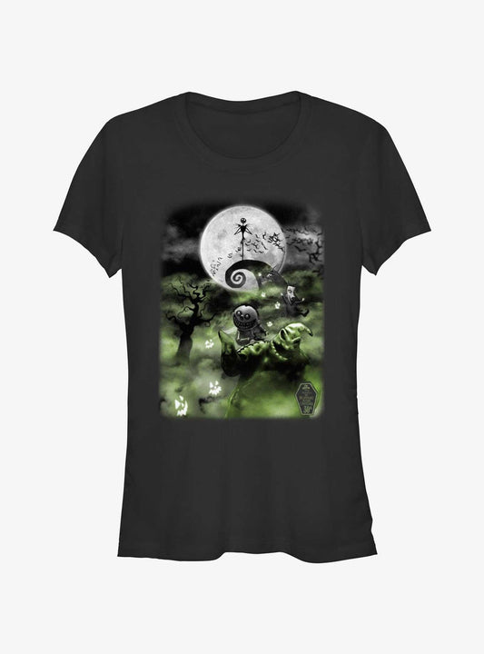 The Nightmare Before Christmas Scary Night Girls TShirt T-Shirt | Holiday Edition | Limited Christmas Style