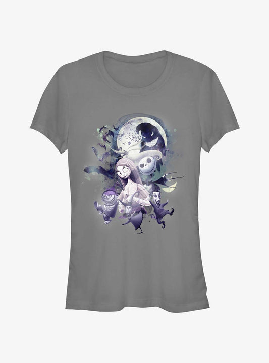The Nightmare Before Christmas Night Glow Girls TShirt T-Shirt | Seasonal Must-Have | Great For Christmas Season