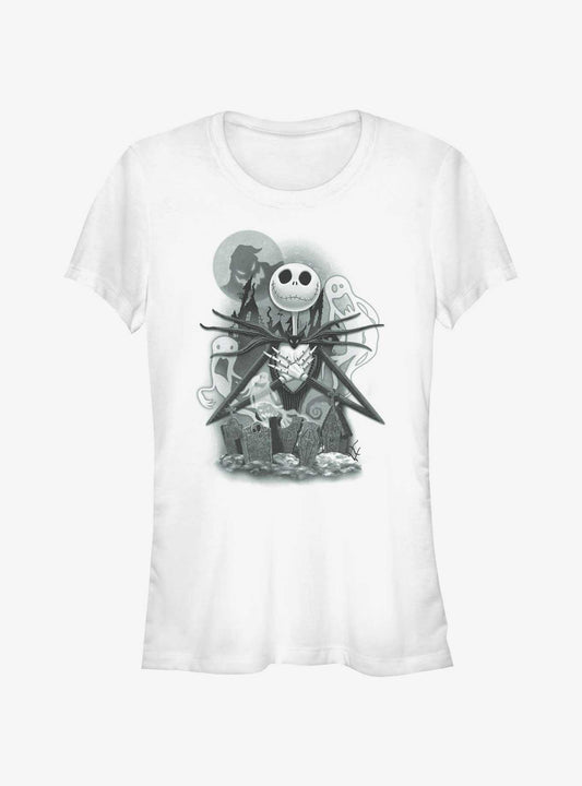 The Nightmare Before Christmas Spooky Jack Girls TShirt T-Shirt | Premium Graphic | Great For Christmas Season