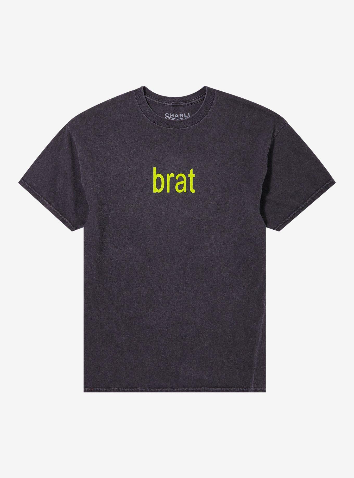 Charli XCX Brat DoubleSided Dark Wash TShirt Graphic Tee | Graphic Tee | Unisex Shirt | Top Trending Fashion