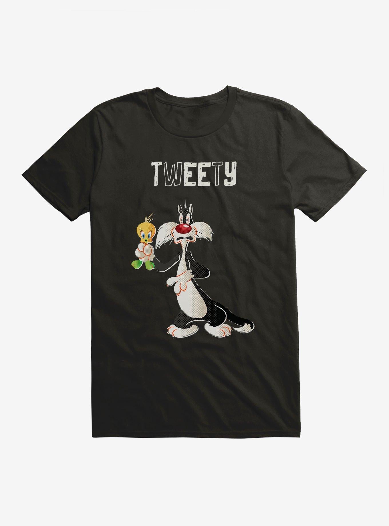 Looney Tunes Sylvester Catching Tweety TShirt T-Shirt | Best-Selling Design | Trending Festive Apparel