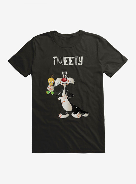 Looney Tunes Sylvester Catching Tweety T-Shirt T-Shirt – Unique Character Design | Trending Now