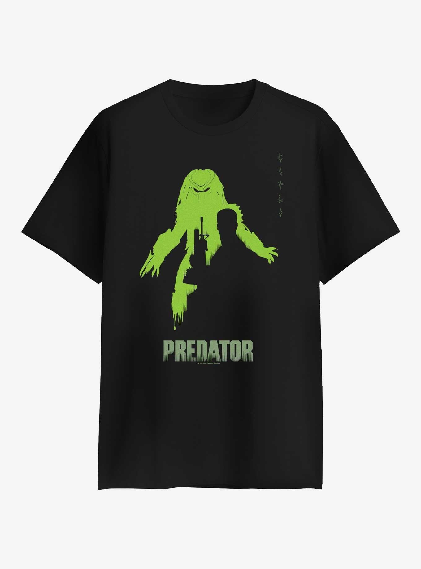 Alien Predator Glow TShirt T-Shirt | Fan Favorite Artwork | Top Pick For Gifting