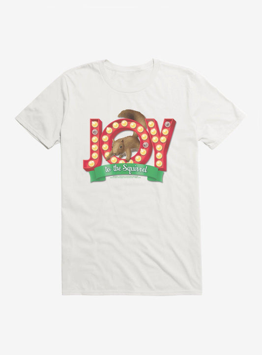National Lampoons Christmas Vacation Joy To The Squirrel TShirt T-Shirt | Seasonal Must-Have | Trending Festive Apparel