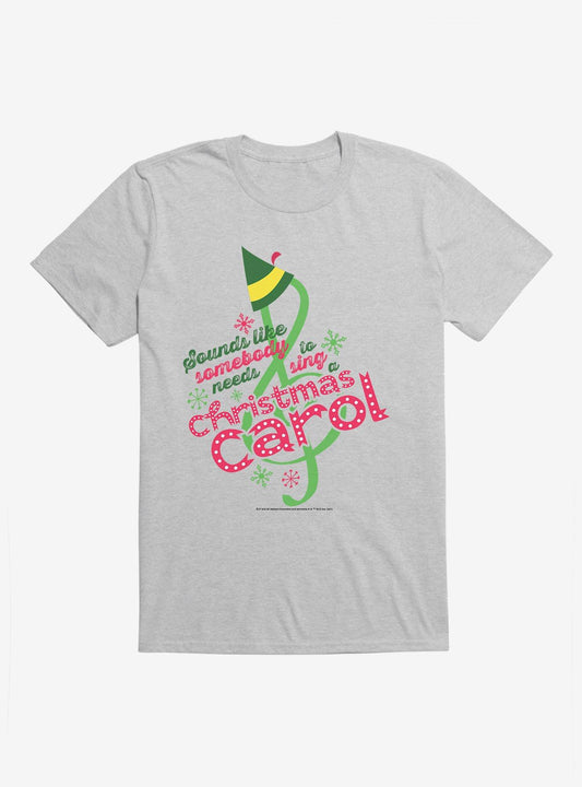 Elf Christmas Carol TShirt T-Shirt | Fan Favorite Artwork | Great For Christmas Season