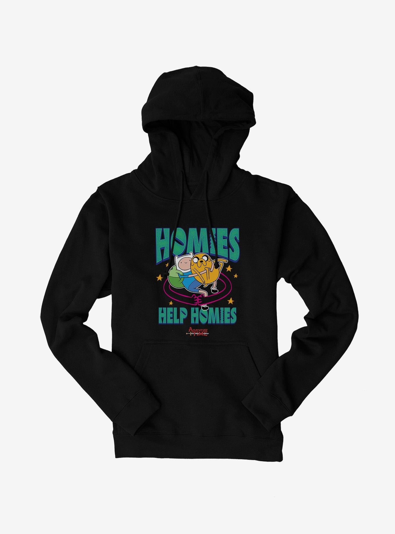 Adventure Time Homies Help Homies Hoodie