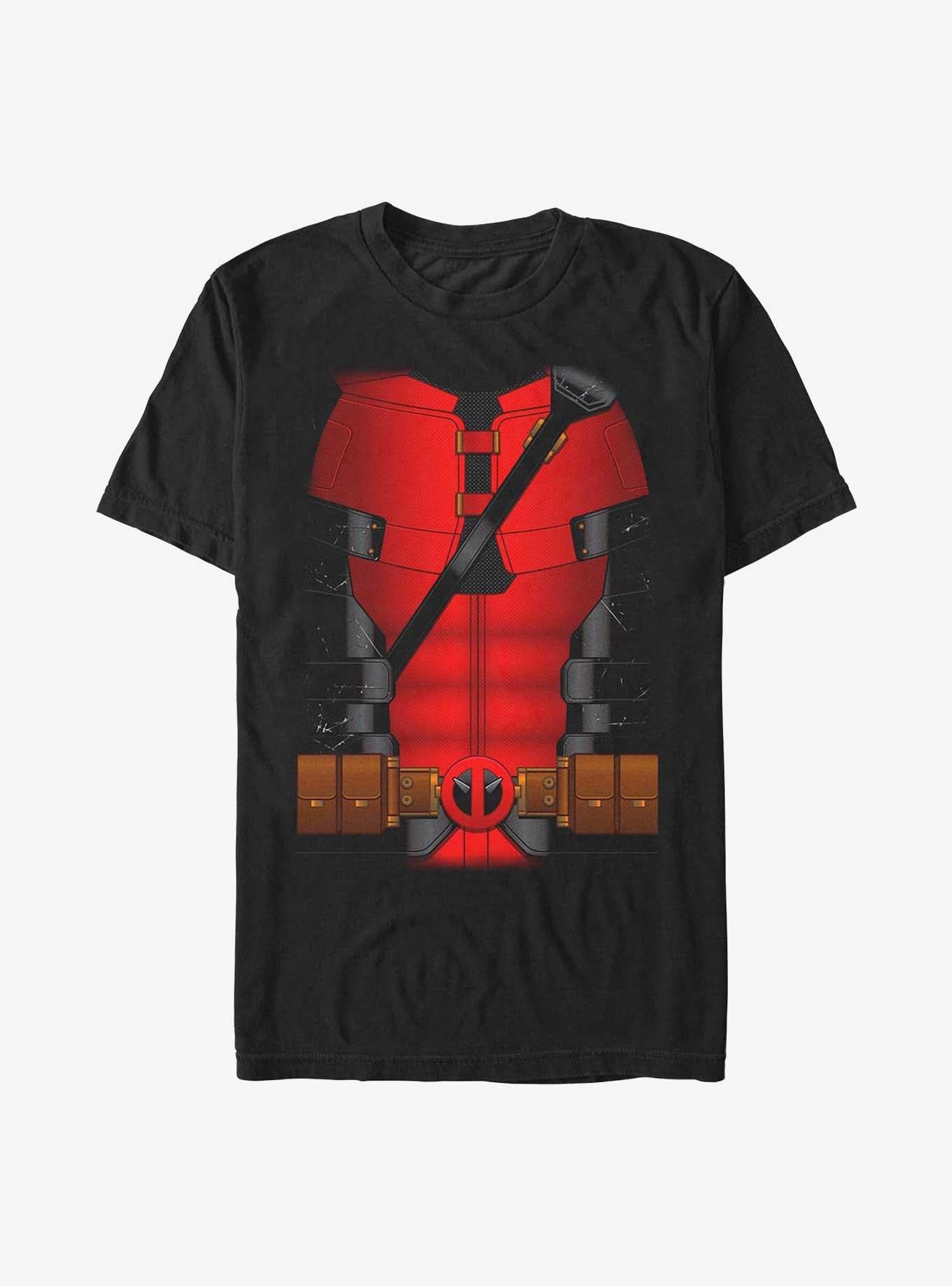 Marvel Deadpool & Wolverine Deadpool Costume Extra Soft T-Shirt