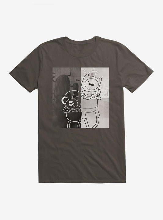 Adventure Time Jake Finn Back To Back T-Shirt T-Shirt – Premium Quality Print | High Demand Item